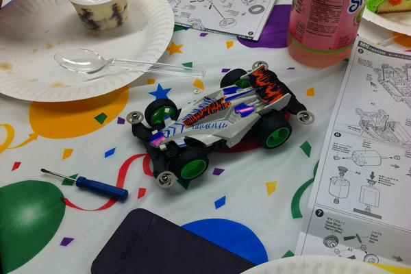 Tamiya Mini 4WD Racing Party at Fundemonium