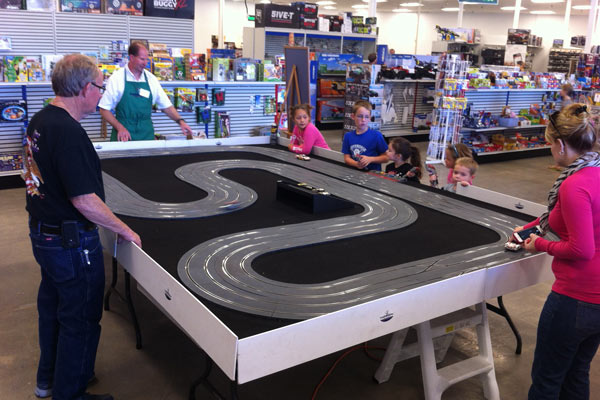 indoor slot car racing