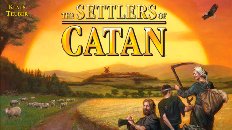 The Settlers Of Catan board game image