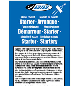 EST2302 MODEL ROCKET IGNITERS 6PC