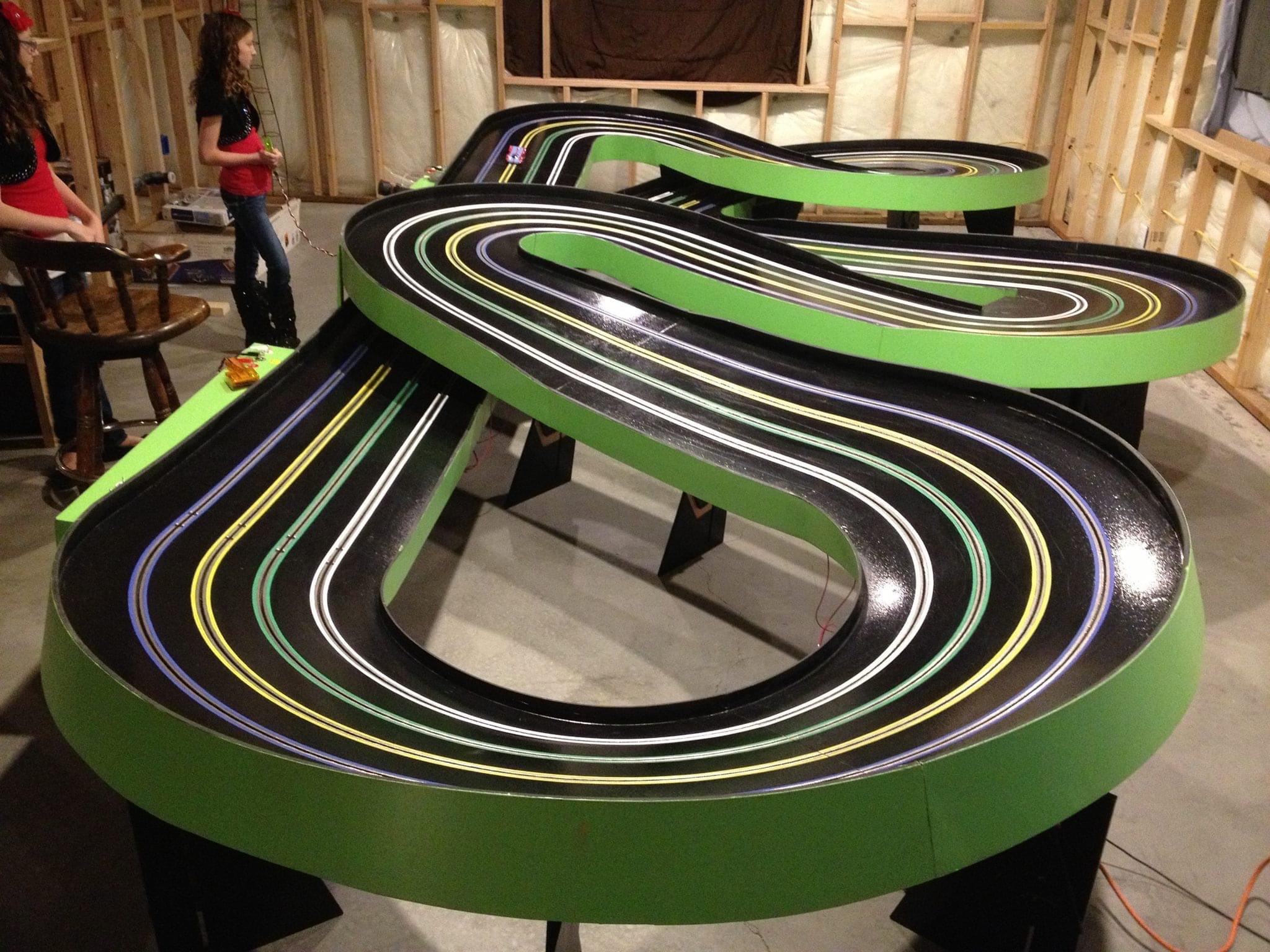 Mini Blue King Slot Car Track