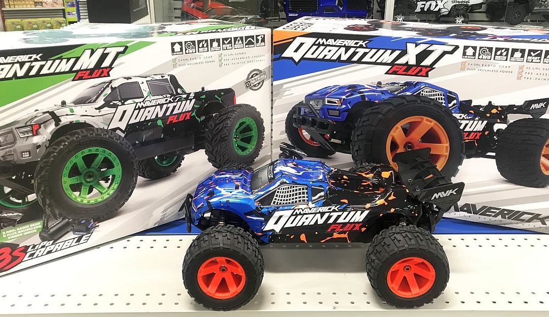 Maverick Quantum Flux RC trucks