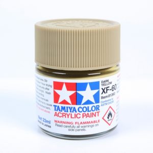 XF60 Flat Dark Yellow 23ml TAM81360