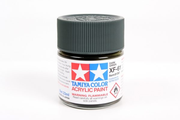 XF61 Flat Dark Green 23ml TAM81361