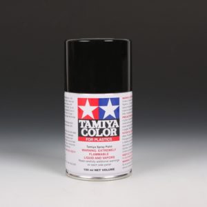 85029 Spray Lacquer TS29 Semi-Gloss Black 3 oz