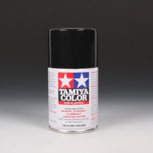 TAM85040 Spray Lacquer TS40 Metallic Black 3 oz