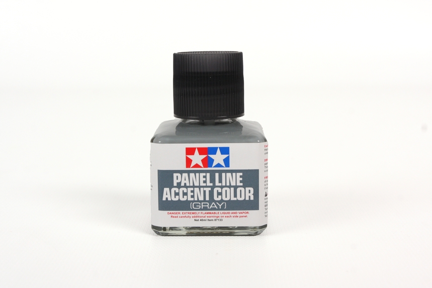 Tamiya Gray Panel Line Accent Color (40ml Bottle) - TAM87133 - Paints &  Supplies - Products