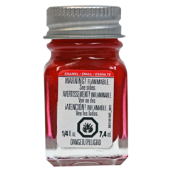 1/4 OZ ENAMEL MET RED TES1152TT