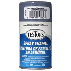 TES1237T Spray Primer Semi-Gloss 3 oz