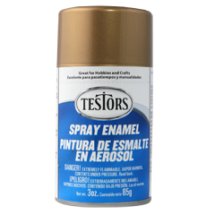 3 OZ SPRAY ENAMEL GOLD TES1244T
