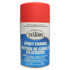 TES1250T Spray Flat Red 3 oz