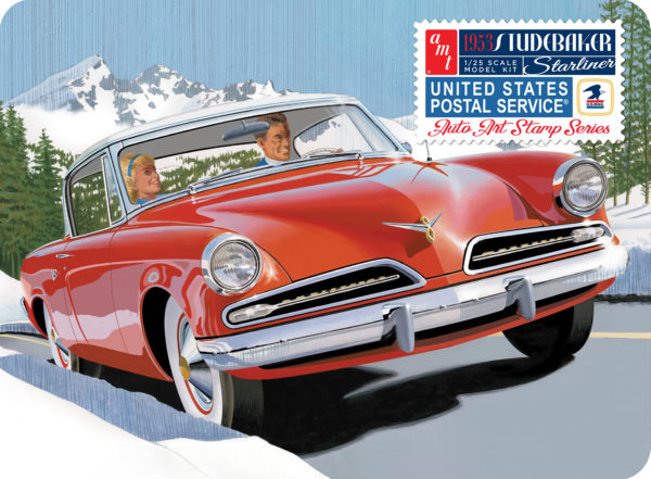 1/25 '53 Studebaker Starliner USPS Collectible Tin AMT1251