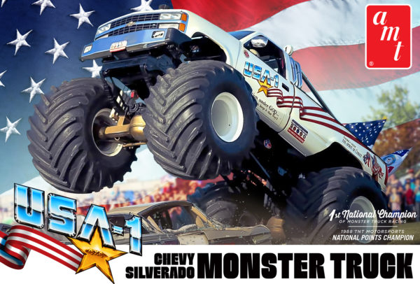 USA-1 Chevy Silverado Monster Truck AMT1252