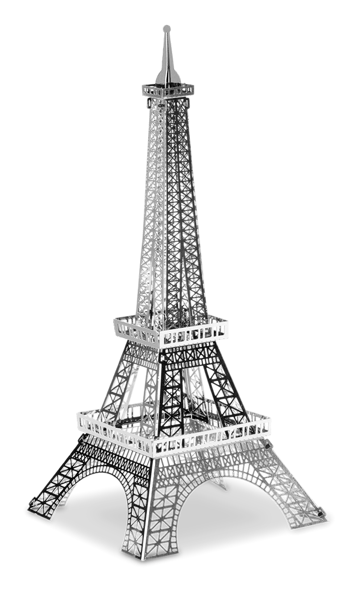3 Metal Marvels Paris Eiffel Tower, Mini Eiffel Tower Model