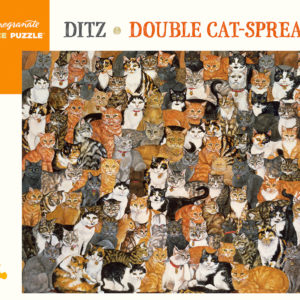 DITZ: DOUBLE CAT-SPREAD 1000 PIECE PUZZLE PGTAA997