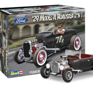 1/25 1929 Model A Roadster 2n1 PLASTIC MODEL KIT RMX854463