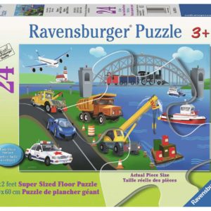 A DAY ON THE JOB 24 PIECE FLOOR PUZZLE RVB05561