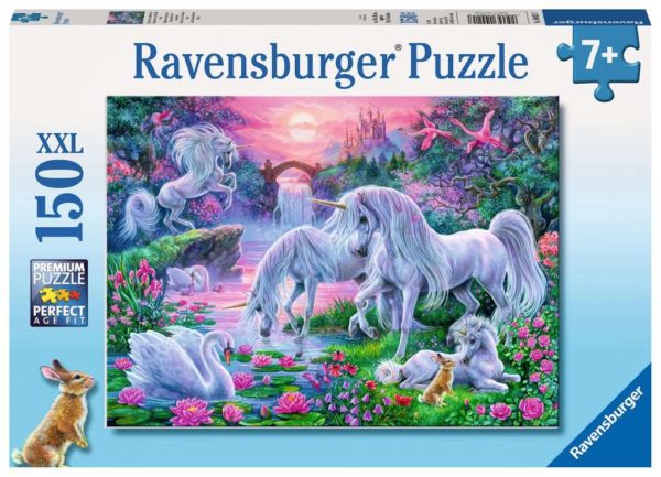 UNICORNS IN THE SUNSET GLOW 150 PIECE PUZZLE RVB10021