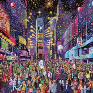 NEW YEARS IN TIMES SQUARE 500 PIECE PUZZLE RVB16423