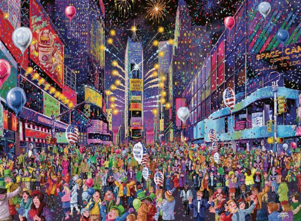 NEW YEARS IN TIMES SQUARE 500 PIECE PUZZLE RVB16423
