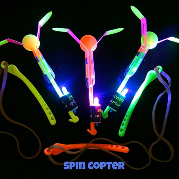 LED SLINGSHOT HELICOPTER spcscd001