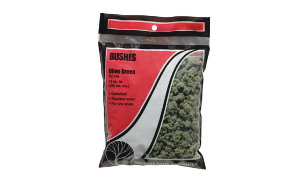 WOOFC144 BUSHES BAG OLIVE/18 CU. IN.