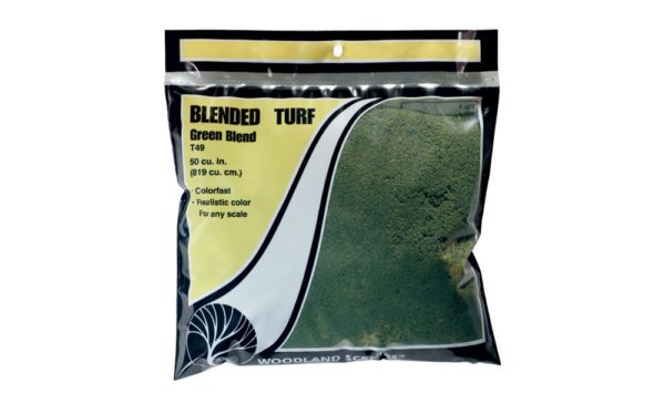 WOOT1349 BLENDED TURF SHAKER GREEN/50 CU. IN.