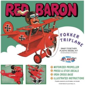Red Baron Fokker Tri Plane (Snap) AAN5903