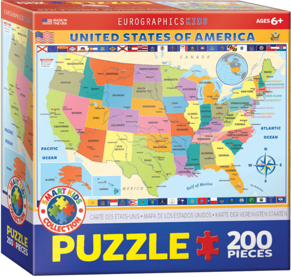 Map of the USA Puzzle ERG60651