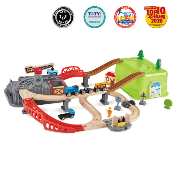 RAILWAY BUCKET BUILDER SET HAPE3764