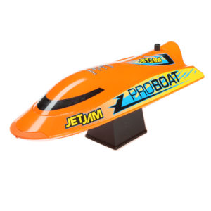 Jet Jam Pool Racer 12-Inches Brushed Jet Boat RTR