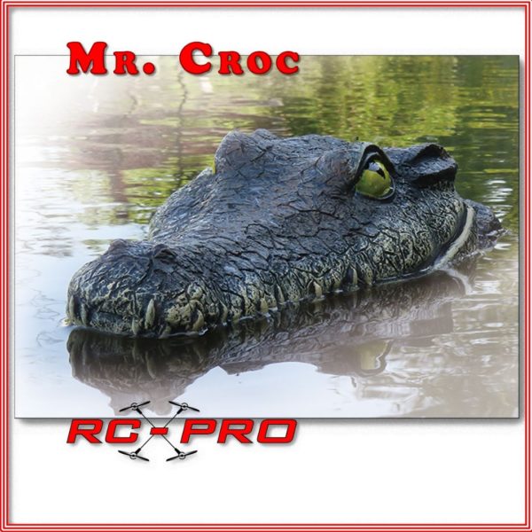 RC Crocodile Head 14-Inches Themed Boat RTR