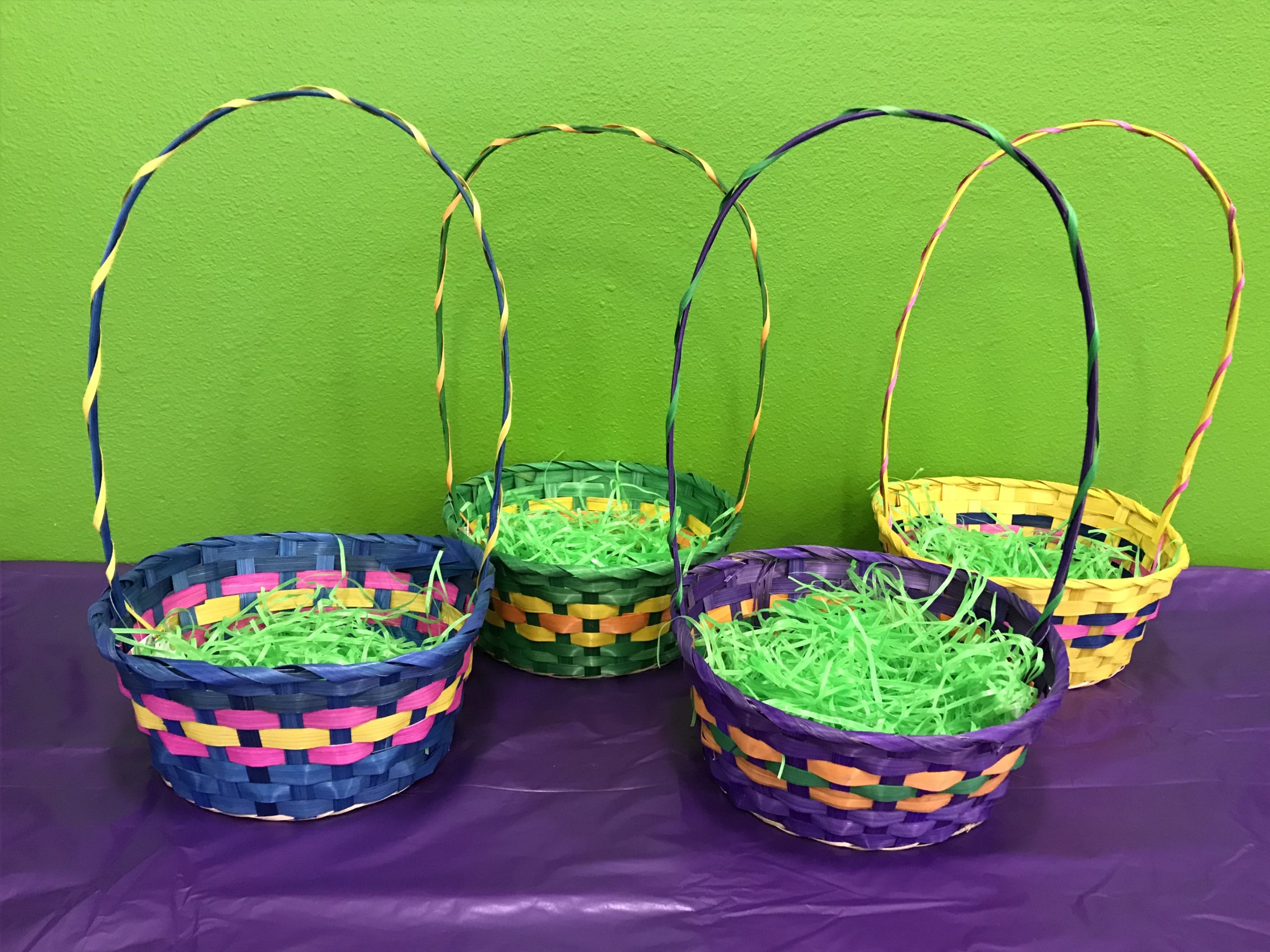 EASTER BASKET WITH GRASS Fundemonium