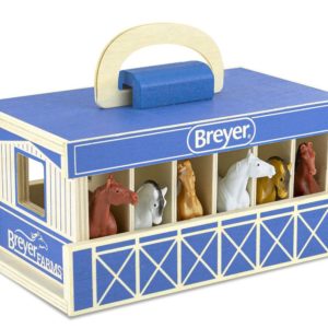 WOODEN STABLE PLAYSET BRY59217