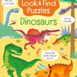 LOOK & FIND PUZZLES DINOSAURS EDV551919