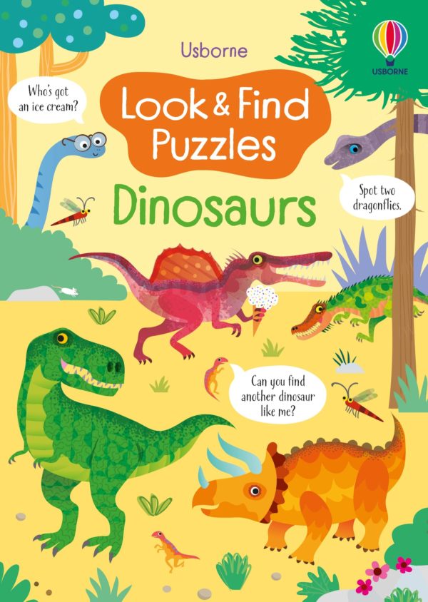 LOOK & FIND PUZZLES DINOSAURS EDV551919