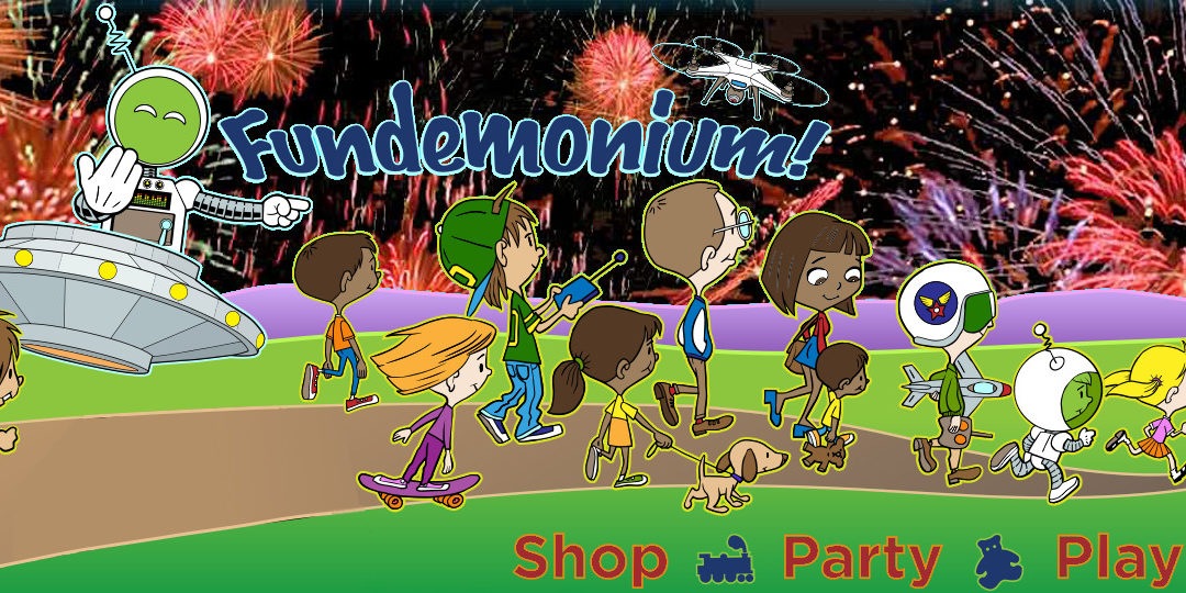 July 4th Facebook Cover Kids and Fireworks