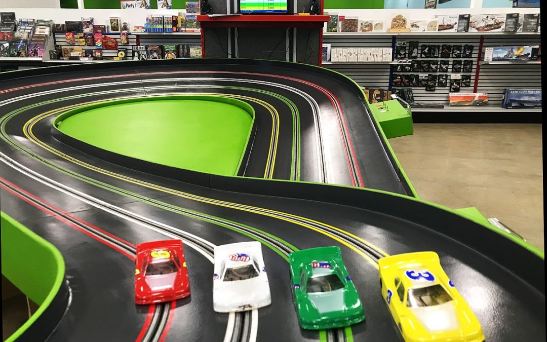 5 Features of Fundemonium's New Slot Car Track - Fundemonium