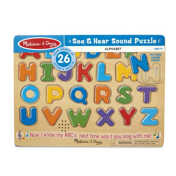 ALPHABET SOUND PUZZLE LCI340