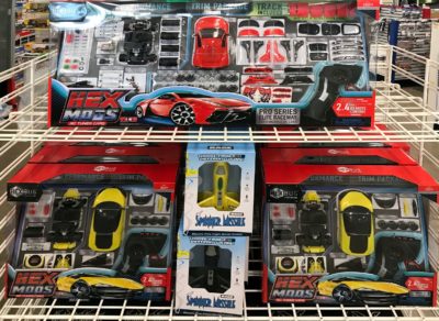 HEX Mods mini RC Cars