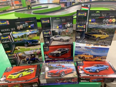 Revell plastic car models