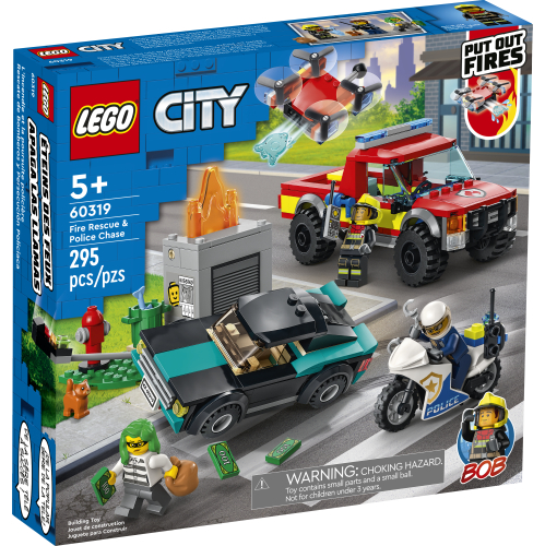 LEGO CITY FIRE AND RESCUE & POLICE CHASE LEG60319