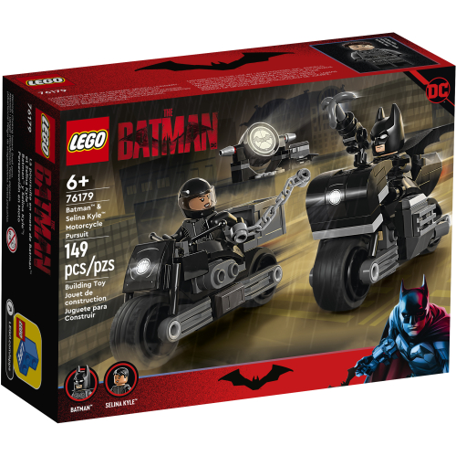 LEGO DC COMICS BATMAN & SELINA KYLE MOTORCYCLE PURSUIT LEG76179