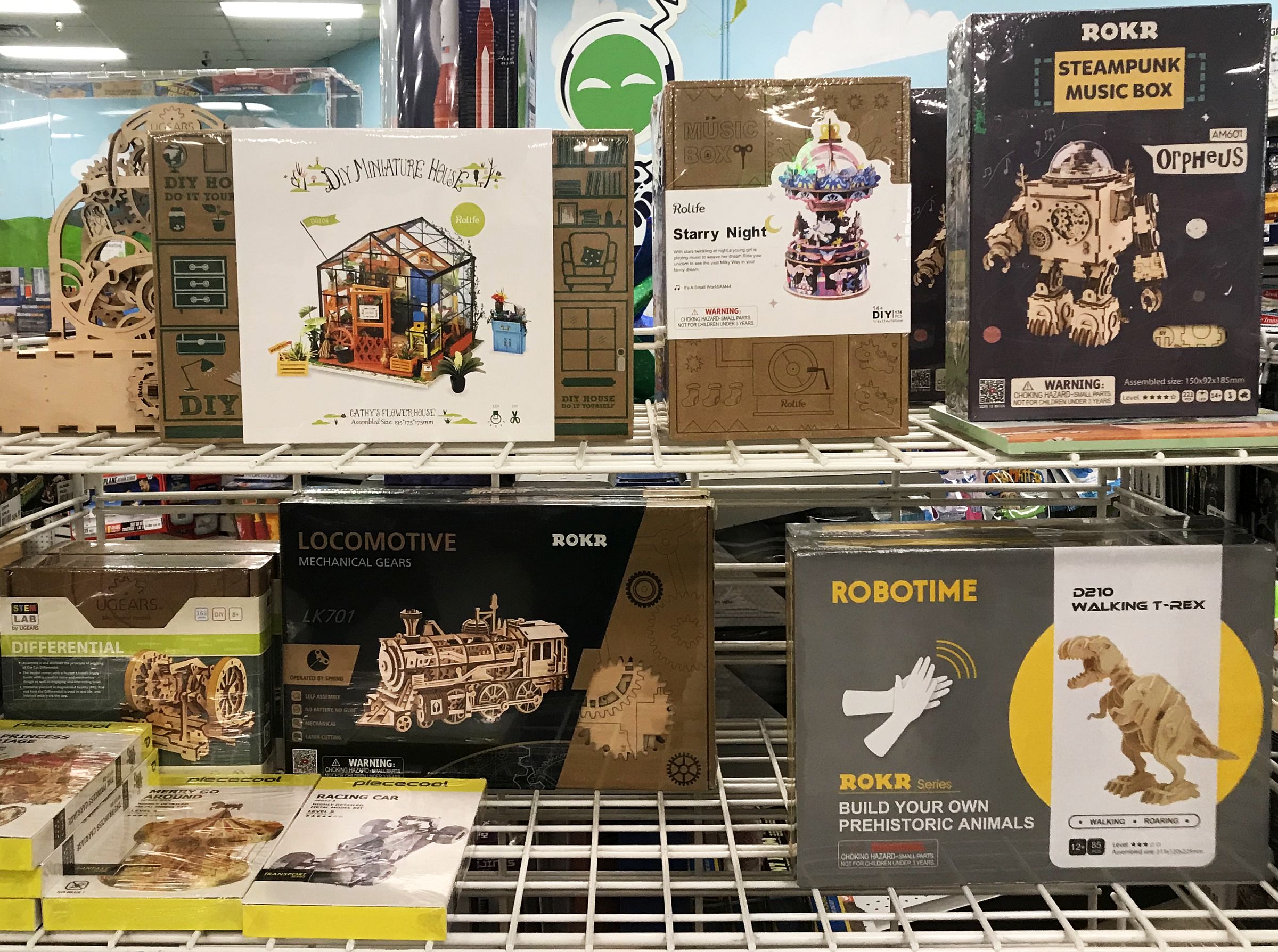 Robotime wooden kits