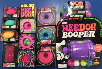 NeeDoh balls and squeeze toys