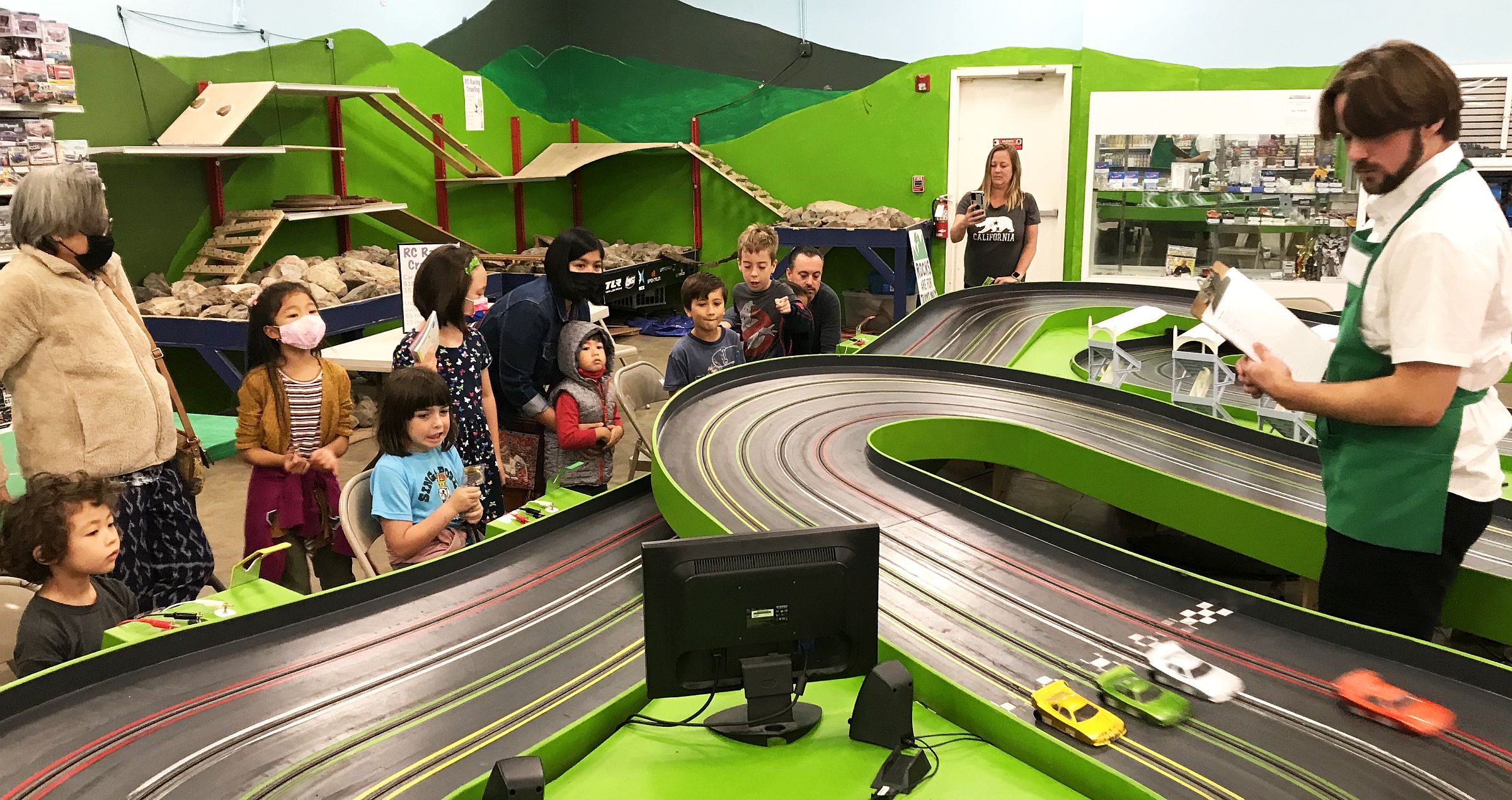 slot car race 122522