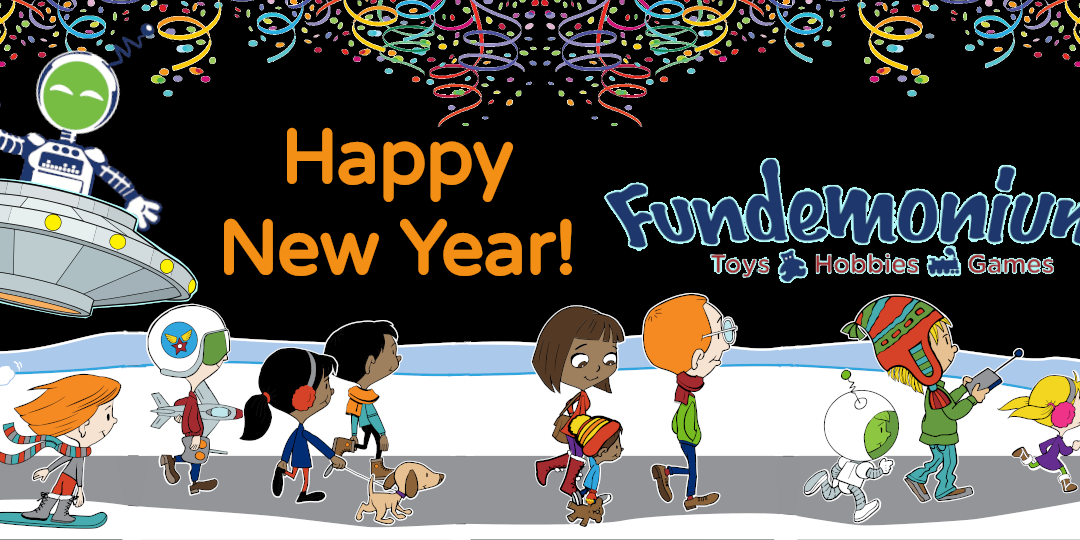 Fundemonium Update 123123 – Happy New Year! We have a week full of FUN planned.