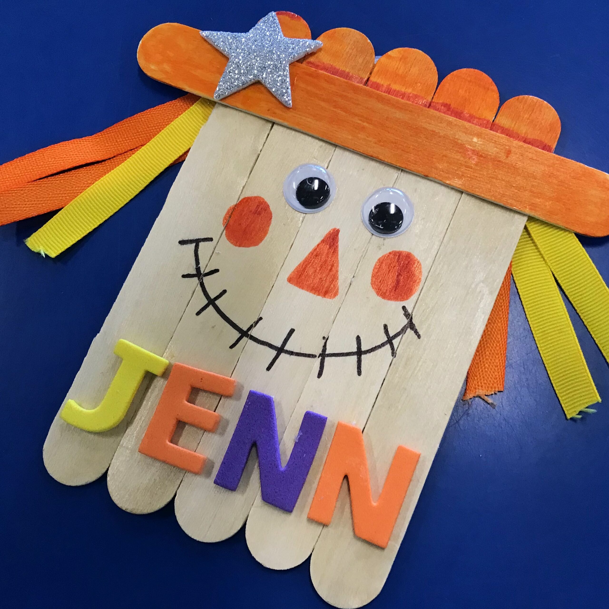 Thanksgiving scarecrow craft