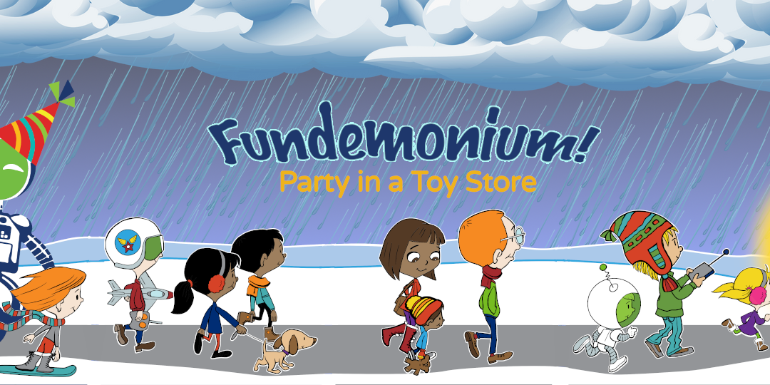 Fundemonium Update 030424 – Rain rain go away all the children want to play!