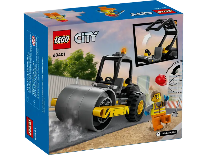 CONSTRUCTION STEAMROLLER